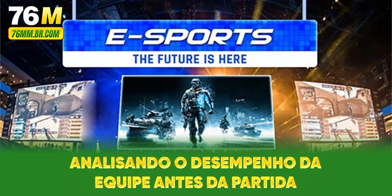 Analisando o desempenho da equipe antes da partida
