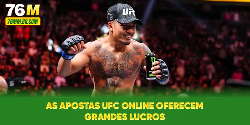 As apostas UFC online oferecem grandes lucros