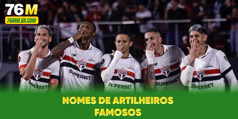 Nomes de artilheiros famosos