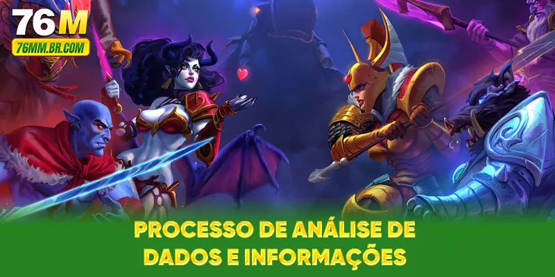Processo de análise de dados e informações